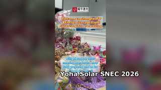 Nos complace anunciar que Yoha Solar participará en SNEC 2026 Shanghai, uno de los más importantes del mundo.